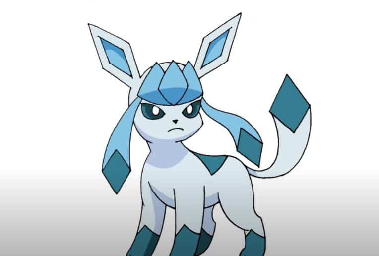 How To Draw Glaceon from Pokemon