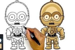 How To Draw C3PO