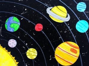 How To Draw The Solar System