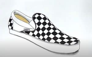 How To Draw Vans Shoes