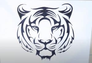 How to Draw A Tiger Head