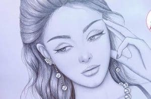 How to Draw a Beautiful Woman's face