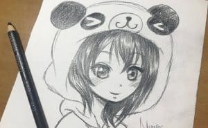 How to Draw an Anime Panda girl