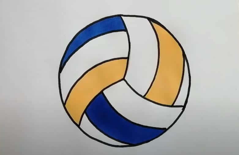 Volleyball How To Draw for Beginners