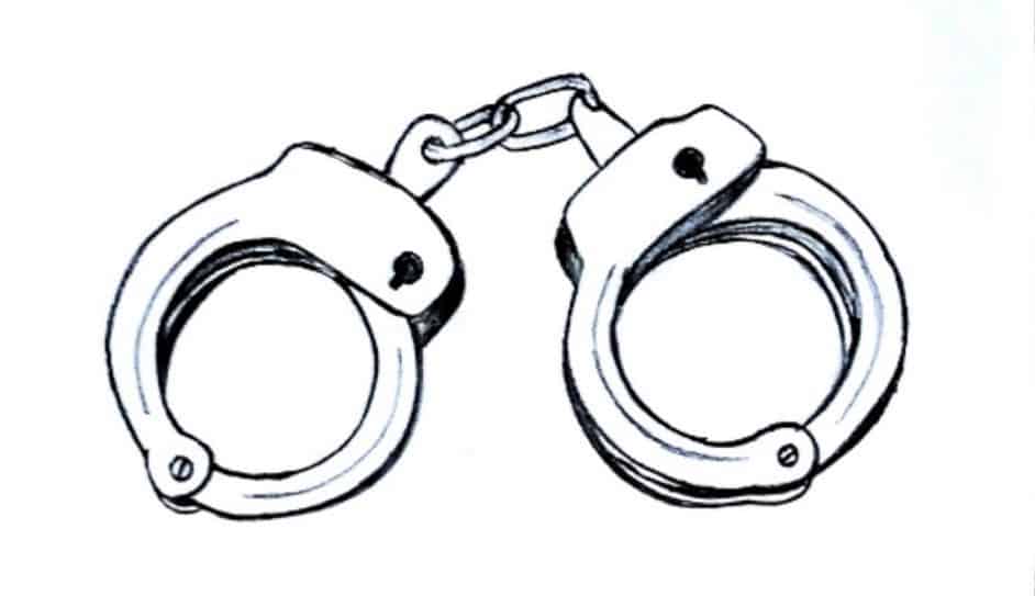How To Draw Handcuffs Step by Step