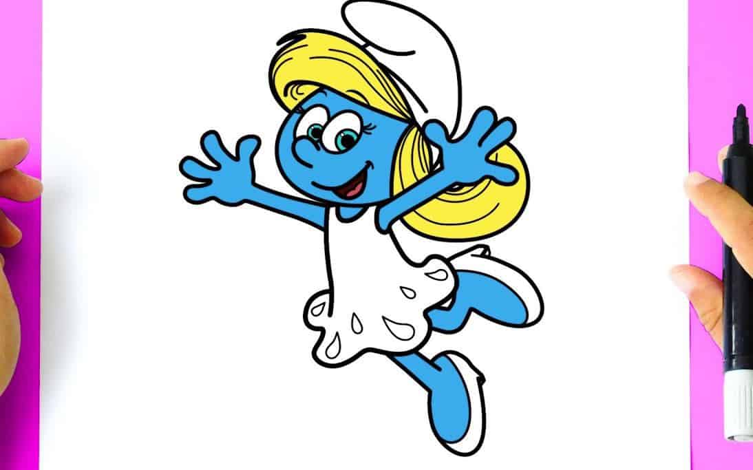 How To Draw Smurfette Step by Step