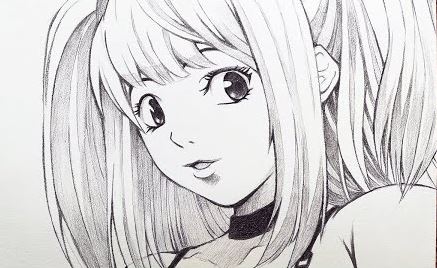 How to draw Misa Amane (Death Note)