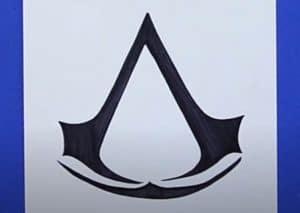 How To Draw Assassins Creed Logo
