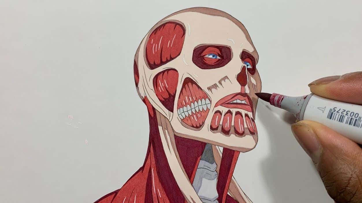 How To Draw Colossal Titan Step by Step