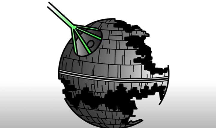How To Draw Death Star Step by Step