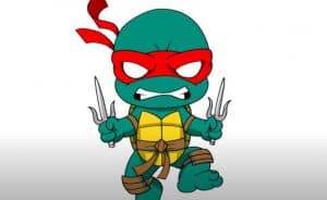 How To Draw Raphael from Ninja Turtles