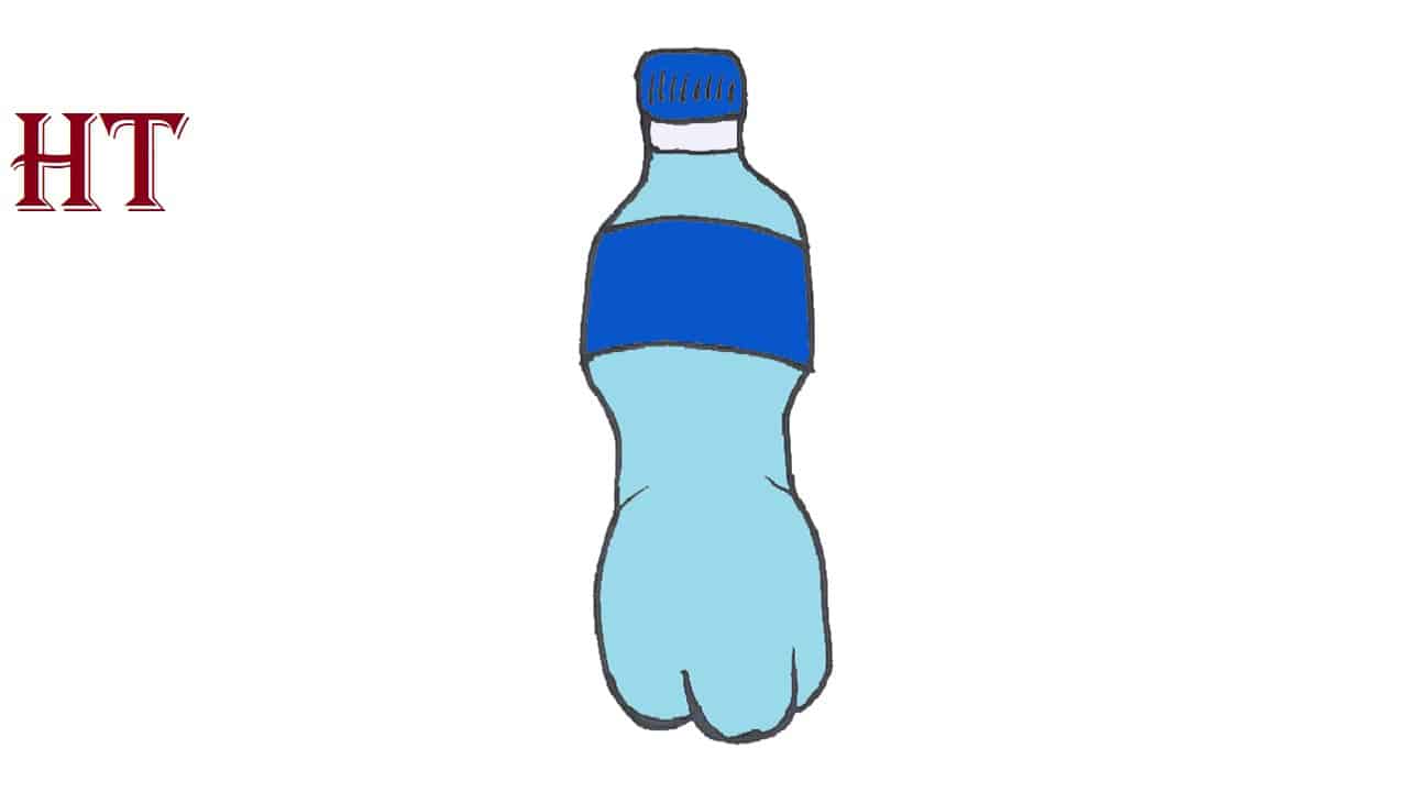 How to Draw A Water Bottle Step by Step