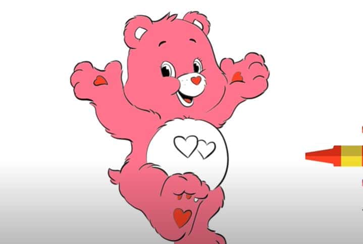 How To Draw A Care Bear Step by Step