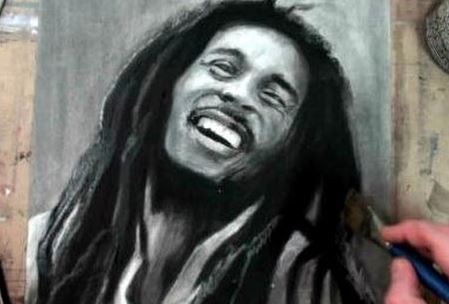 How To Draw Bob Marley Step by Step