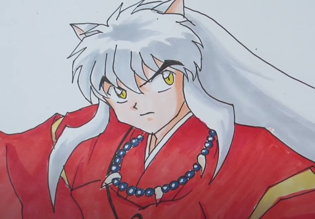 How To Draw Inuyasha Step by Step
