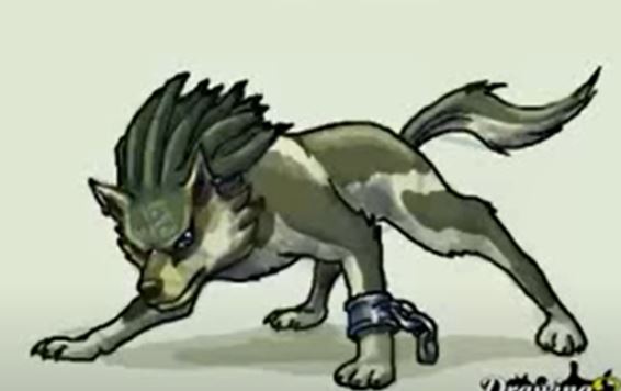 How To Draw Wolf Link Step by Step