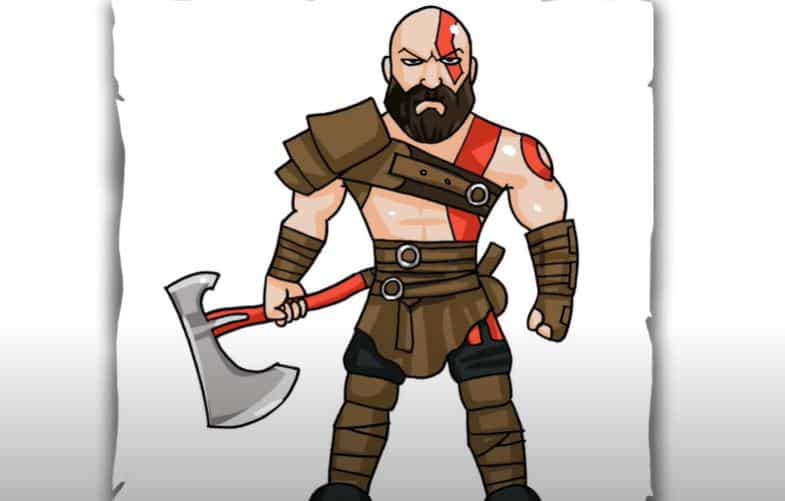 How to Draw Kratos from God of War