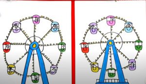How To Draw A Ferris Wheel