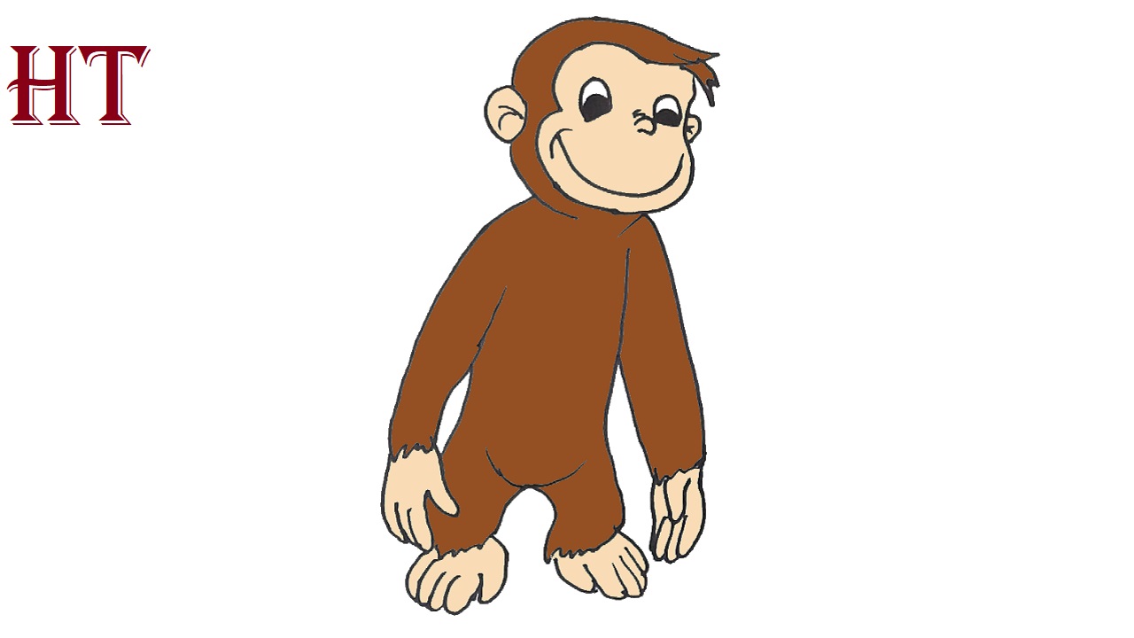 How To Draw Curious George Step by Step