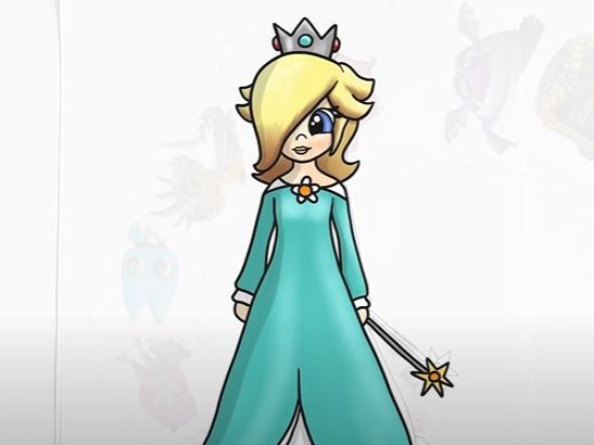 How To Draw Rosalina Step by Step