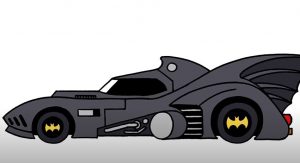 How To Draw The Batmobile
