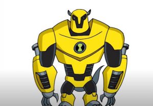 How to Draw Armodrillo from Ben 10