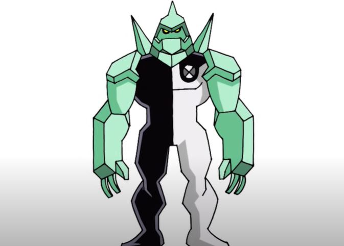 How To Draw Diamondhead Step by Step || Ben 10