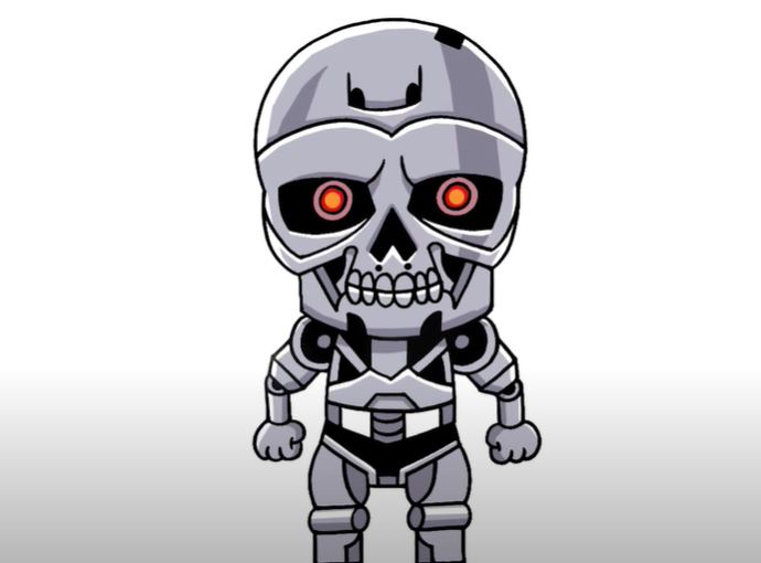 How To Draw Terminator Step by Step