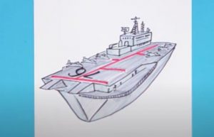 How to Draw an Aircraft Carrier