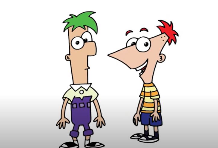 How To Draw Phineas And Ferb Step by Step