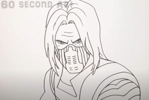 How To Draw The Winter Soldier