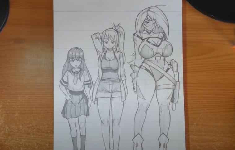 How to Draw a Body Girl Step by Step