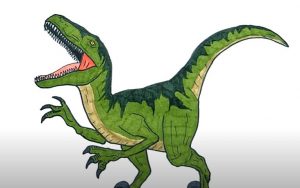 Velociraptor Drawing