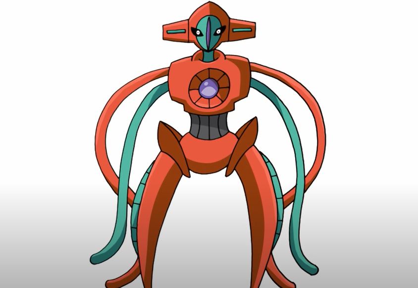 How to Draw Deoxys from Pokemon