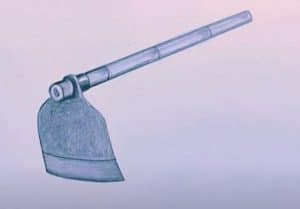 How To Draw A Hoe