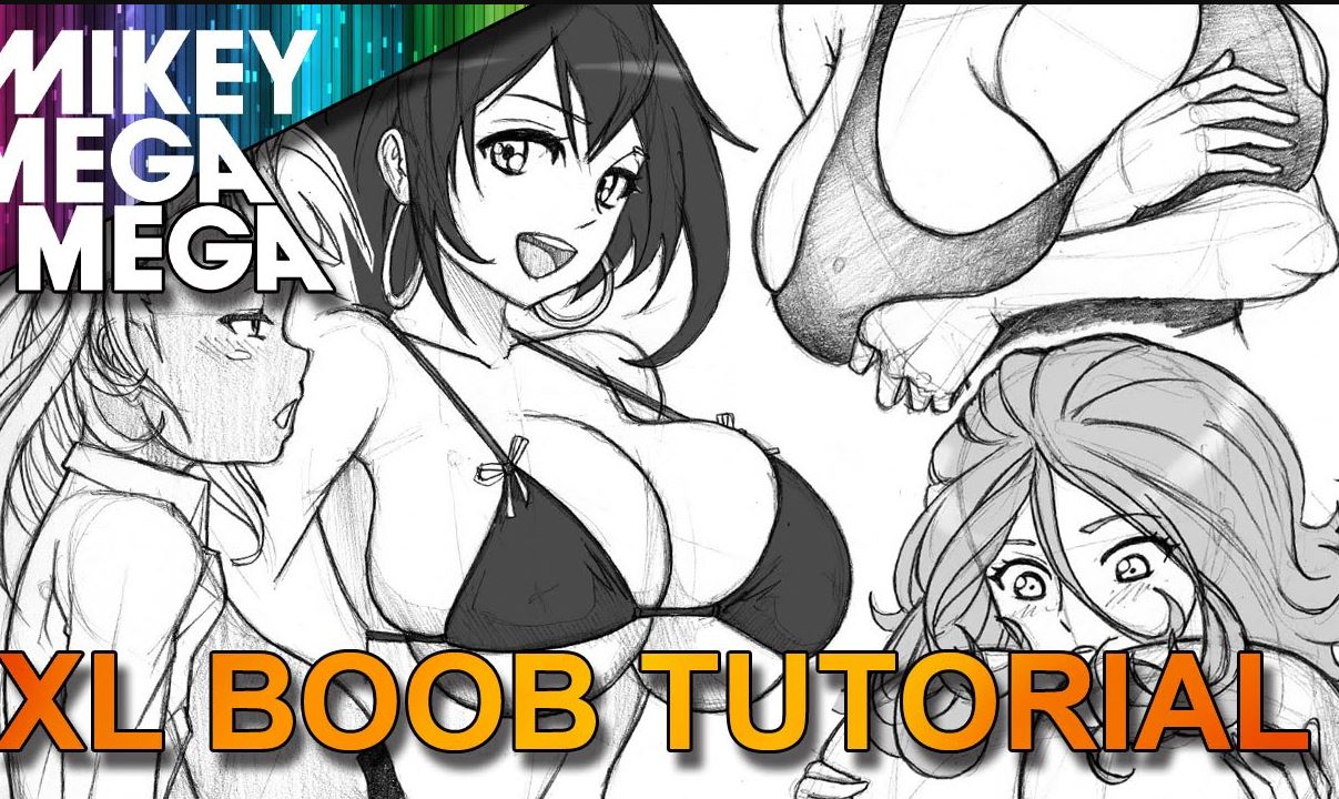 How To Draw Boobs Step by Step