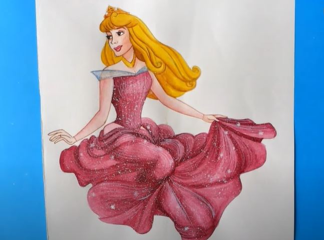 How to Draw Sleeping Beauty Step by Step