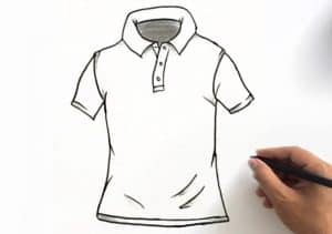 How to Draw a Polo Shirt