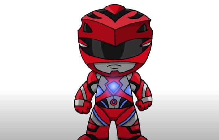 How to Draw Power Ranger Step by Step
