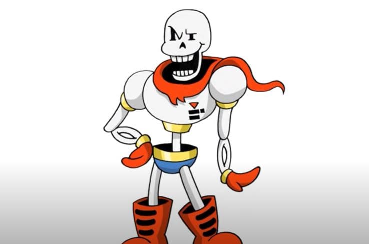 How to Draw Papyrus from Undertale