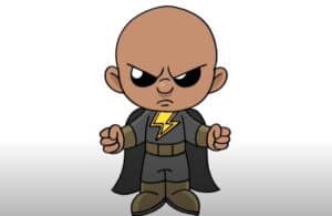 How to Draw Black Adam