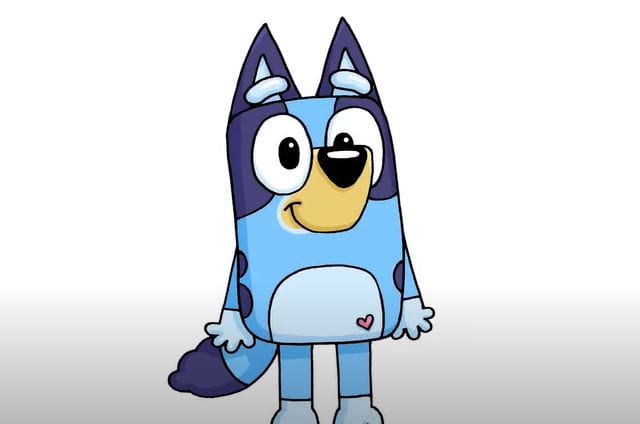 How to Draw Bluey Step by Step