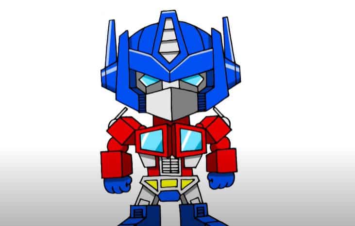 How to Draw a Transformer Step by Step