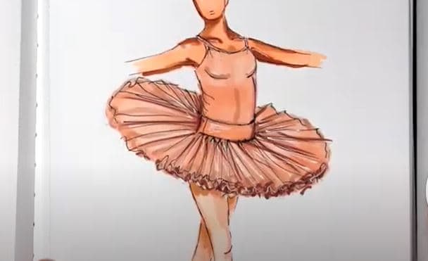 How to Draw a Tutu Step by Step