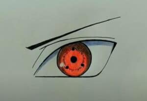 How to Draw Sharingan Eye