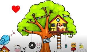 How to Draw a Treehouse