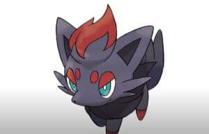 How to Draw Zorua Pokemon