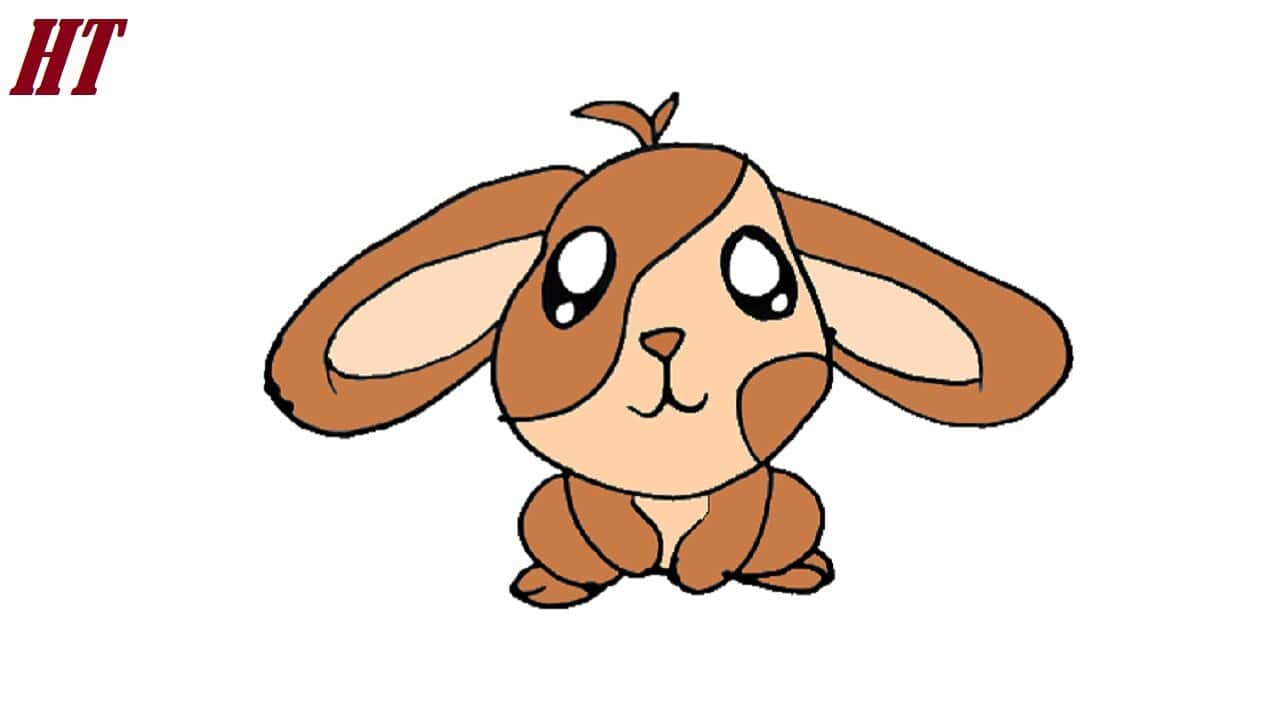 How to Draw a Simple Rabbit Step by Step