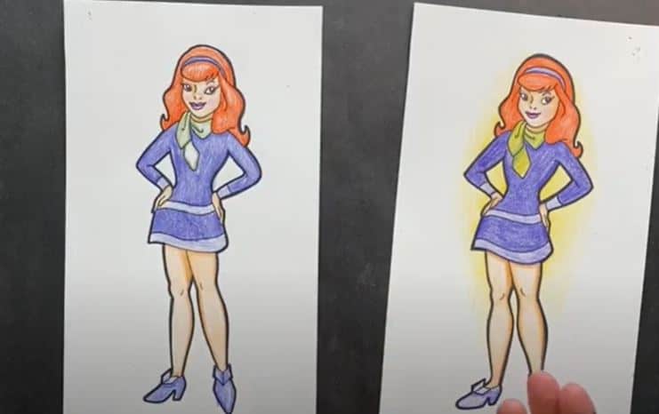 How To Draw Daphne from Scooby Doo