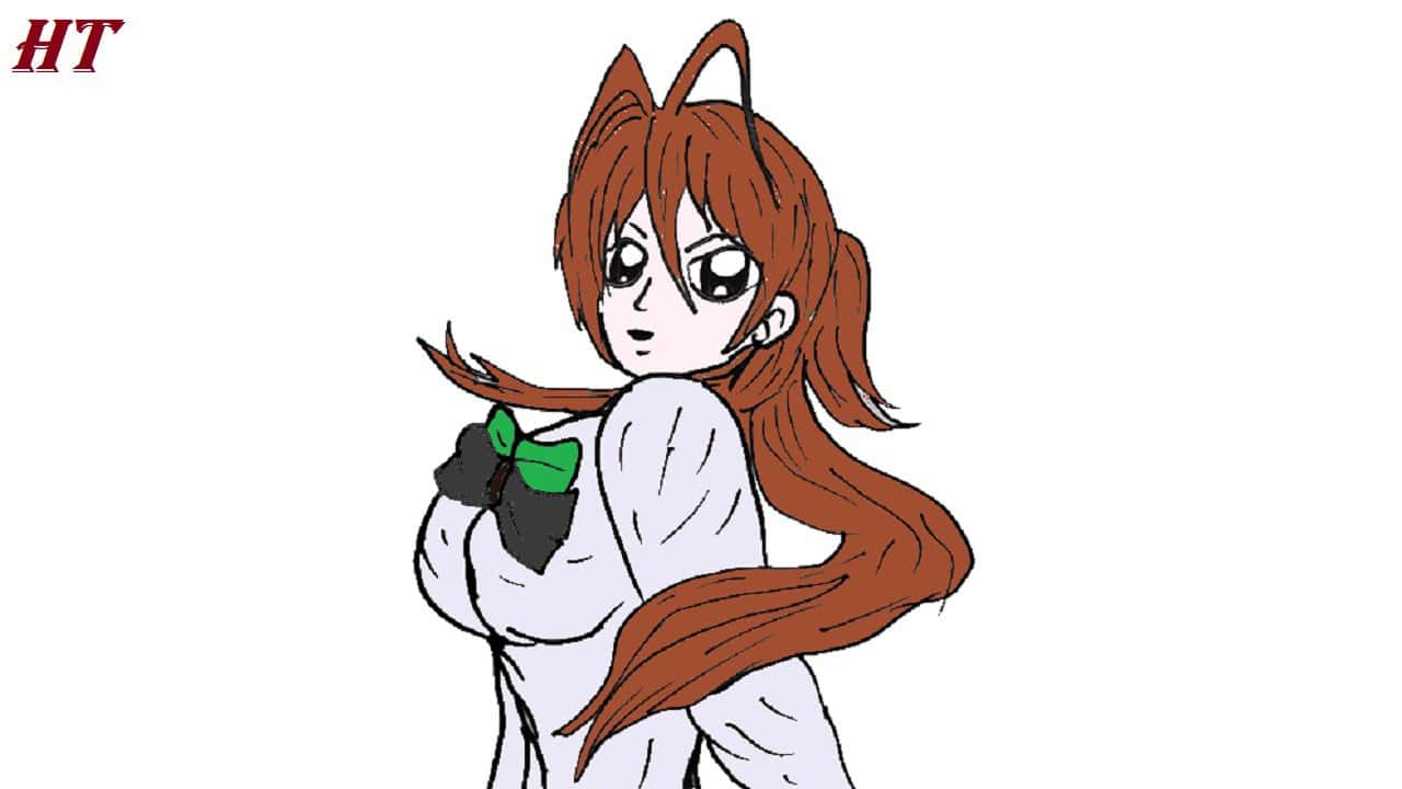 How to Draw Rei Miyamoto from Highschool of the Dead